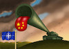 Cartoon: CHINA UND NATO (small) by marian kamensky tagged coronavirus,epidemie,gesundheit,panik,stillegung,george,floyd,twittertrump,pandemie,weihnachten,santa,klaus