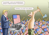 Cartoon: CYBERFRIEDEN SCHAFFEN (small) by marian kamensky tagged obama,trump,präsidentenwahlen,usa,baba,vanga,republikaner,inauguration,demokraten,putin,wikileaks,faschismus