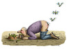 Cartoon: Das Dschungelcamp (small) by marian kamensky tagged rtl,dschungelpamp,prominenten,unterhaltung,showmaster,kommerz