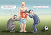 Cartoon: DAS WAR AUS MITLEID ! (small) by marian kamensky tagged özil,gündogan,erdogan,akp,propaganda