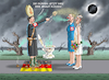 Cartoon: DER DÜSTERSTE TAG SEIT HITLER (small) by marian kamensky tagged chrupalla,bei,lanz,afd,remigration,ard,merz,aschaffenburg,brandmaurer,im,wunderland