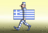 Cartoon: DER GRIECHE (small) by marian kamensky tagged alexis,tsipras,griechenland,rettungsschirm,eu,griechowestern