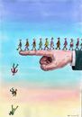 Cartoon: Direction (small) by marian kamensky tagged direction,politicians