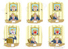 Cartoon: Ein Schmetterling macht Weltende (small) by marian kamensky tagged obama,trump,präsidentenwahlen,usa,baba,vanga,republikaner,inauguration,demokraten,wikileaks,faschismus