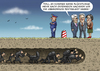 Cartoon: Endlich Ruhe in Österreich (small) by marian kamensky tagged eu,flüchtlinge,asyl,politik,willkommenskultur,terrorismus,heidenau,horst,seehofer,österreich,bayern