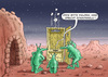 Cartoon: EXOMARS MIT ESA (small) by marian kamensky tagged exomars,mit,esa,schiaparelli