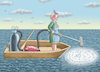Cartoon: FINDIGE HAUSFRAU AM GAS-LECK (small) by marian kamensky tagged gas,pipeline,sabotage,putin,nords,tream