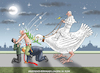 Cartoon: FRIEDENSVERHANDLUNGEN IN ROM (small) by marian kamensky tagged friedensverhandlungen,in,rom