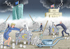 Cartoon: GELDDRUCKEREIEN (small) by marian kamensky tagged gelddruckereien,inflation