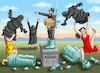 Cartoon: GLÜCKLICHES SYRIEN (small) by marian kamensky tagged asyl,für,baschar,und,asma,assad,in,moskau