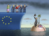 Cartoon: GOOD BYE BREXIT (small) by marian kamensky tagged cameron,brexit,eu