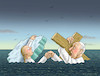 Cartoon: GRETA THUNBERG TRIFFT DEN PAPST (small) by marian kamensky tagged klimakonferenz,in,katowice,co2,polen,naturkatastrophen,ausstieg,aus,der,kohle,akk,greta,thunberg,merkel,papst
