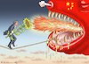 Cartoon: HABECK REIST NACH CHINA (small) by marian kamensky tagged habeck,reist,nach,china