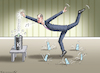 Cartoon: HAPPY MERZ (small) by marian kamensky tagged wahlen,groko,merz,klingbeil,spd,union
