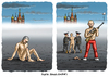 Cartoon: Hilfsbereiter Befreier Putin (small) by marian kamensky tagged piotr,pawlowski,putin,regierungsprotest,russland,menschenrechte