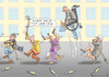 Cartoon: IMPFNEID (small) by marian kamensky tagged priorisierung,impfung,impfreihenfolge