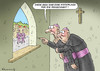 Cartoon: IRRE NIEDERLAGE (small) by marian kamensky tagged vatikan,homoehe,irland,niedergang,der,menschheit