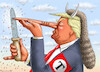 Cartoon: KING LIAR (small) by marian kamensky tagged musk,trump,zuckerberg,bezos,happy,new,year,2025,america,king,liar