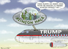 Cartoon: KLINGONE TRUMP (small) by marian kamensky tagged obama trump präsidentenwahlen usa baba vanga republikaner fbi demokraten faschismus