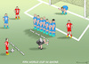 Cartoon: KNOCHENJOB IN QUATAR 2022 (small) by marian kamensky tagged fussball,wm,katar,fifa