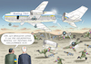 Cartoon: KRIEG GEWONNEN DANK BOEING 737 (small) by marian kamensky tagged krieg,gewonnen,dank,boeing,737