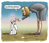 Cartoon: Kristna Schröder und das Gott (small) by marian kamensky tagged kristina,schröder,das,gott,weltuntergang,zorn,gottes,familienministerin,cdu