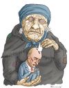 Cartoon: Mütterchen Russland wählt (small) by marian kamensky tagged putin,medvedjev,russland,präsidentenwahl,mütterchen,korruption,wahlbetrung