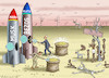 Cartoon: MUSK VERSUS BEZOS (small) by marian kamensky tagged musk,versus,bezos