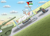 Cartoon: NAHOST-KRIEG (small) by marian kamensky tagged hamas,greift,israel,an