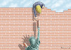 Cartoon: Nützliche Freiheitsstatue (small) by marian kamensky tagged obama trump präsidentenwahlen usa baba vanga republikaner inauguration demokraten wikileaks faschismus