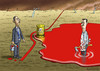 Cartoon: Obamas rote Linie (small) by marian kamensky tagged assad,regime,syrien,bürgerkrieg,obamas,rote,linie