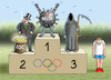 Cartoon: OLYMPISCHE SIEGER (small) by marian kamensky tagged olympische,spiele,in,tokio