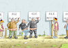 Cartoon: PEGIDA-UMSCHULUNG (small) by marian kamensky tagged merkel,seehofer,unionskrise,csu,cdu,flüchtlinge,gauland,merz,afd,akk,spahn,pegida