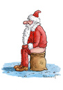 Cartoon: Santa Claus (small) by marian kamensky tagged humor