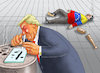 Cartoon: SCHWARZER KOKAIN (small) by marian kamensky tagged fluch,der,karibik,venezuela,maduro
