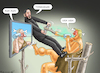 Cartoon: SELENSKYJ IN WASHINGTON (small) by marian kamensky tagged selenskyj,in,washington,tomahawk,trump,putin