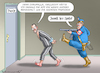 Cartoon: SPÄTE REUE (small) by marian kamensky tagged chrupalla,bei,lanz,afd,remigration,ard,merz,aschaffenburg,brandmaurer,im,wunderland,jens,spahn,cdu