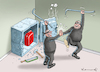 Cartoon: Spritknacker (small) by marian kamensky tagged spritknacker,benzin,diesel,inflation