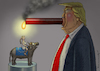 Cartoon: STRAFZÖLLE (small) by marian kamensky tagged obama,trump,präsidentenwahlen,usa,baba,vanga,republikaner,inauguration,demokraten,wikileaks,faschismus,trumps,handelskrieg,strafzölle