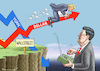 Cartoon: TRADE WAR RIDER TRUMP (small) by marian kamensky tagged brexit,theresa,may,england,eu,schottland,weicher,wahlen,boris,johnson,nigel,farage,ostern,seidenstrasse,xi,jinping,referendum,trump,monsanto,bayer,glyphosa,strafzölle,china