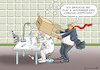 Cartoon: TRUMP BRAUCHT DRINGEND IMPSTOFF (small) by marian kamensky tagged us,wahlen,joe,biden,trump,corona