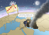 Cartoon: TRUMPS LOCHGEDANKEN (small) by marian kamensky tagged board,of,oil,peace,iran,trump,krieg,ölpreis