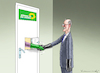 Cartoon: Union-Grüne-Einigung (small) by marian kamensky tagged union,grüne,einigung,cdu,csu,schuldenbremse