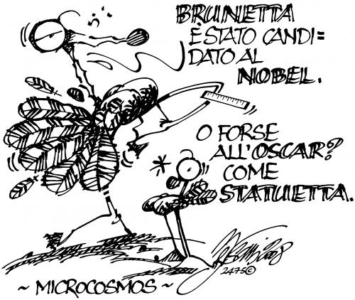 Cartoon: Microcosmos (medium) by Andrea Bersani tagged microcosmos