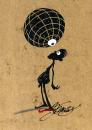 Cartoon: Mondo Nero (small) by Andrea Bersani tagged mondo,nero,poverty,hunger,starvation