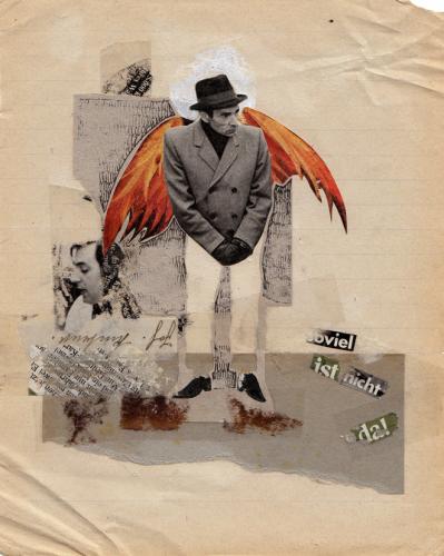 Cartoon: _ (medium) by the_pearpicker tagged people,collage,devil