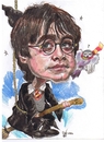 Cartoon: Harry Potter child (small) by RoyCaricaturas tagged harry potter hollywood actors cartoons