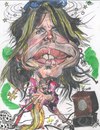 Cartoon: Steven Tyler - Aerosmith (small) by RoyCaricaturas tagged steven tyler caricatura musicos