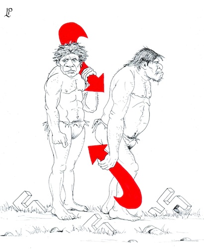 Cartoon: Germany AFD Party (medium) by paolo lombardi tagged germany,europe,nazist,fascism,afd