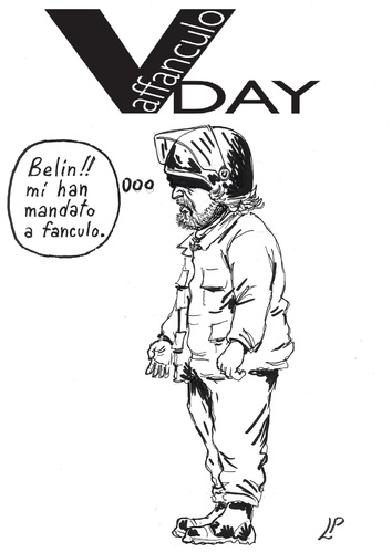 Cartoon: Il giorno di Grillo (medium) by paolo lombardi tagged italy,grillo